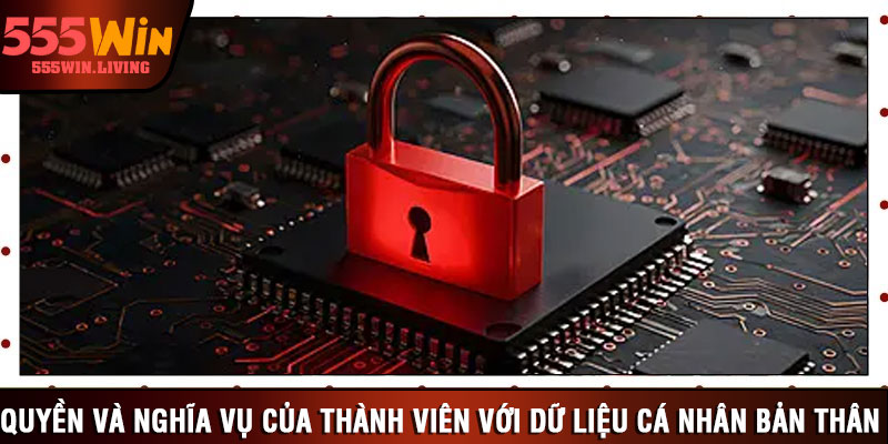 Quyền và nghĩa vụ của thành viên với dữ liệu cá nhân bản thân