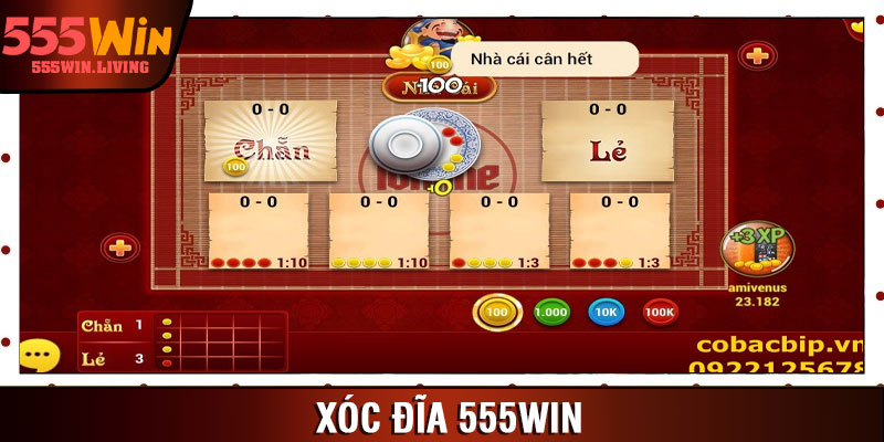 Xóc Đĩa 555win